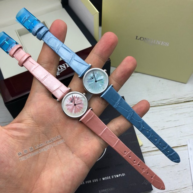 浪琴手錶 LONGINES嘉嵐系列-休閒時尚女士石英腕表  gjs2074